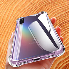 Xiaomi Mi 9用極薄ソフトケース シリコンケース 耐衝撃 全面保護 クリア透明 T14 Xiaomi クリア