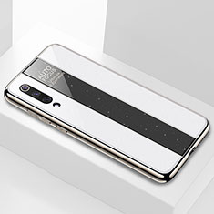 Xiaomi Mi 9 Lite用ハイブリットバンパーケース プラスチック 鏡面 カバー M02 Xiaomi ホワイト