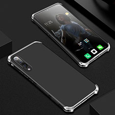 Xiaomi Mi 9 Lite用ケース 高級感 手触り良い アルミメタル 製の金属製 カバー Xiaomi シルバー・ブラック