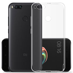 Xiaomi Mi A1用極薄ソフトケース シリコンケース 耐衝撃 全面保護 クリア透明 Xiaomi クリア