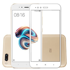 Xiaomi Mi A1用強化ガラス フル液晶保護フィルム F02 Xiaomi ホワイト