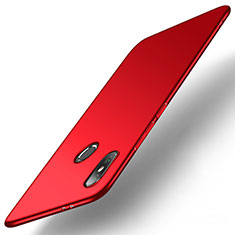 Xiaomi Mi A2用ハードケース プラスチック 質感もマット M01 Xiaomi レッド