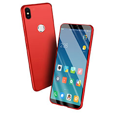 Xiaomi Mi A2用シリコンケース ソフトタッチラバー Xiaomi レッド