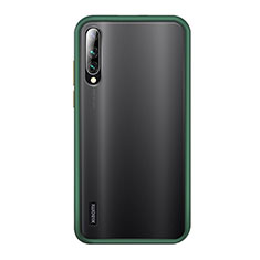 Xiaomi Mi A3用ハイブリットバンパーケース プラスチック 兼シリコーン カバー R02 Xiaomi シアン