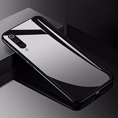 Xiaomi Mi A3 Lite用ハイブリットバンパーケース プラスチック 鏡面 カバー Xiaomi ブラック