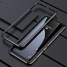 Xiaomi Mi A3 Lite用ケース 高級感 手触り良い アルミメタル 製の金属製 バンパー カバー Xiaomi ブラック