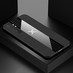 Xiaomi Mi Note 10 Lite用極薄ソフトケース シリコンケース 耐衝撃 全面保護 X01L Xiaomi ブラック