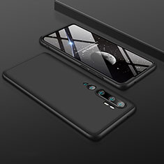 Xiaomi Mi Note 10 Pro用ハードケース プラスチック 質感もマット 前面と背面 360度 フルカバー R01 Xiaomi ブラック