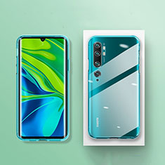 Xiaomi Mi Note 10 Pro用極薄ソフトケース シリコンケース 耐衝撃 全面保護 クリア透明 K01 Xiaomi クリア