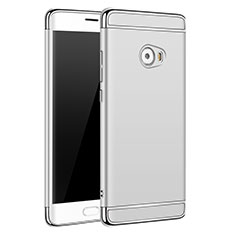Xiaomi Mi Note 2 Special Edition用ケース 高級感 手触り良い メタル兼プラスチック バンパー Xiaomi シルバー