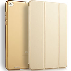 Xiaomi Mi Pad 3用手帳型 レザーケース スタンド L02 Xiaomi ゴールド