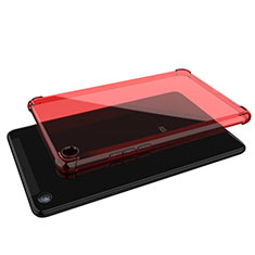 Xiaomi Mi Pad 4 Plus 10.1用極薄ソフトケース シリコンケース 耐衝撃 全面保護 クリア透明 H01 Xiaomi レッド