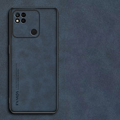 Xiaomi POCO C3用ケース 高級感 手触り良いレザー柄 S01 Xiaomi ネイビー