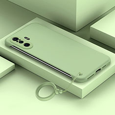 Xiaomi Poco F3 GT 5G用ハードケース プラスチック 質感もマット カバー YK4 Xiaomi ライトグリーン