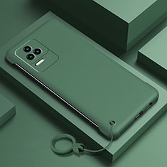 Xiaomi Poco F4 5G用ハードケース プラスチック 質感もマット カバー YK8 Xiaomi グリーン