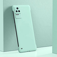 Xiaomi Poco F4 5G用ハードケース プラスチック 質感もマット カバー YK6 Xiaomi シアン