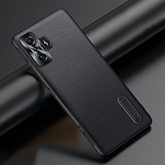 Xiaomi Poco F4 GT 5G用ケース 高級感 手触り良いレザー柄 JB3 Xiaomi ブラック