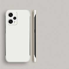 Xiaomi Poco F5 5G用ハードケース プラスチック 質感もマット フレームレス カバー P01 Xiaomi ホワイト