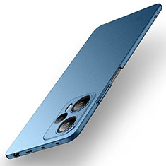 Xiaomi Poco F5 5G用ハードケース プラスチック 質感もマット カバー YK1 Xiaomi ネイビー