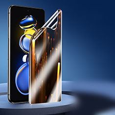 Xiaomi Poco F5 5G用高光沢 液晶保護フィルム フルカバレッジ画面 反スパイ Xiaomi クリア