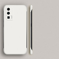 Xiaomi Poco F5 Pro 5G用ハードケース プラスチック 質感もマット カバー YK4 Xiaomi ホワイト