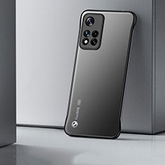 Xiaomi Poco M4 Pro 5G用ハードカバー クリスタル クリア透明 H02 Xiaomi ブラック