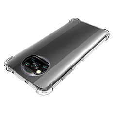 Xiaomi Poco X3用極薄ソフトケース シリコンケース 耐衝撃 全面保護 クリア透明 カバー Xiaomi クリア