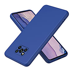 Xiaomi Poco X3 NFC用360度 フルカバー極薄ソフトケース シリコンケース 耐衝撃 全面保護 バンパー H01P Xiaomi ネイビー