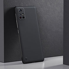 Xiaomi Poco X4 NFC用ハードケース プラスチック 質感もマット カバー YK4 Xiaomi ブラック