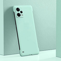 Xiaomi Poco X5 5G用ハードケース プラスチック 質感もマット カバー YK5 Xiaomi シアン