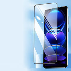 Xiaomi Poco X5 5G用強化ガラス フル液晶保護フィルム Xiaomi ブラック