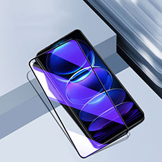 Xiaomi Poco X5 Pro 5G用強化ガラス フル液晶保護フィルム アンチグレア ブルーライト F02 Xiaomi ブラック