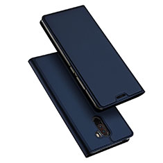 Xiaomi Pocophone F1用手帳型 レザーケース スタンド カバー Xiaomi ネイビー