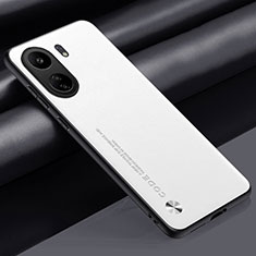 Xiaomi Redmi 13C用ケース 高級感 手触り良いレザー柄 S02 Xiaomi ホワイト