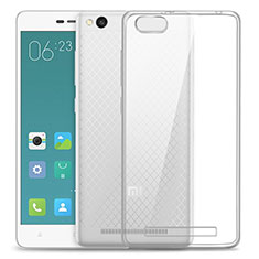 Xiaomi Redmi 3用極薄ソフトケース シリコンケース 耐衝撃 全面保護 クリア透明 カバー Xiaomi クリア