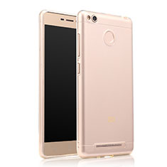 Xiaomi Redmi 3 High Edition用極薄ソフトケース シリコンケース 耐衝撃 全面保護 クリア透明 T07 Xiaomi クリア