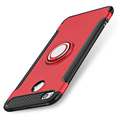 Xiaomi Redmi 3 High Edition用ハイブリットバンパーケース プラスチック アンド指輪 兼シリコーン Xiaomi レッド