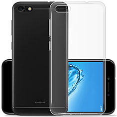 Xiaomi Redmi 6A用極薄ソフトケース シリコンケース 耐衝撃 全面保護 クリア透明 カバー Xiaomi クリア