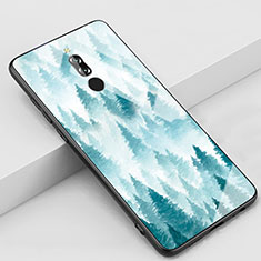 Xiaomi Redmi 8用ハイブリットバンパーケース プラスチック パターン 鏡面 カバー Xiaomi グリーン