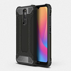 Xiaomi Redmi 8用ハイブリットバンパーケース プラスチック 兼シリコーン カバー Xiaomi ブラック