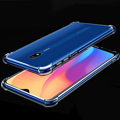 Xiaomi Redmi 8A用極薄ソフトケース シリコンケース 耐衝撃 全面保護 クリア透明 H01 Xiaomi クリア