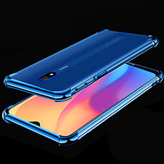 Xiaomi Redmi 8A用極薄ソフトケース シリコンケース 耐衝撃 全面保護 クリア透明 H01 Xiaomi ネイビー