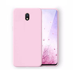 Xiaomi Redmi 8A用360度 フルカバー極薄ソフトケース シリコンケース 耐衝撃 全面保護 バンパー S06 Xiaomi ピンク