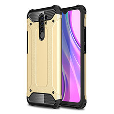 Xiaomi Redmi 9用ハイブリットバンパーケース プラスチック 兼シリコーン カバー WL1 Xiaomi ゴールド