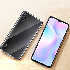 Xiaomi Redmi 9A用極薄ソフトケース シリコンケース 耐衝撃 全面保護 クリア透明 T03 Xiaomi クリア