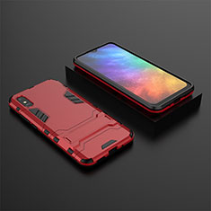Xiaomi Redmi 9A用ハイブリットバンパーケース スタンド プラスチック 兼シリコーン カバー KC1 Xiaomi レッド