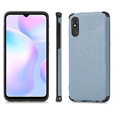 Xiaomi Redmi 9AT用極薄ソフトケース シリコンケース 耐衝撃 全面保護 マグネット式 バンパー S01D Xiaomi ネイビー