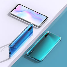 Xiaomi Redmi 9i用極薄ソフトケース シリコンケース 耐衝撃 全面保護 クリア透明 T02 Xiaomi クリア