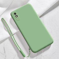 Xiaomi Redmi 9i用360度 フルカバー極薄ソフトケース シリコンケース 耐衝撃 全面保護 バンパー YK1 Xiaomi グリーン