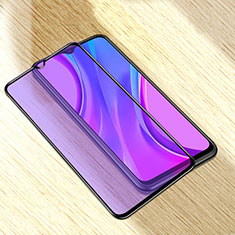 Xiaomi Redmi 9i用強化ガラス フル液晶保護フィルム アンチグレア ブルーライト Xiaomi ブラック